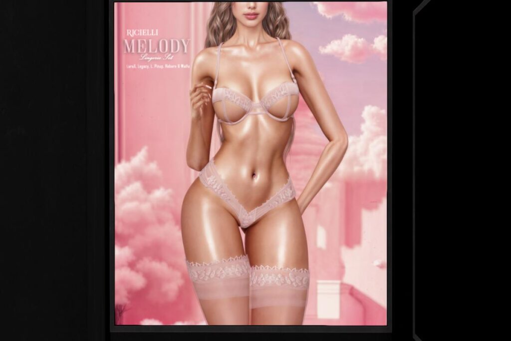 Melody Lingerie Set - Legacy/MaitreyaX/Reborn/+mods, L$328 ech/L$1198 FP