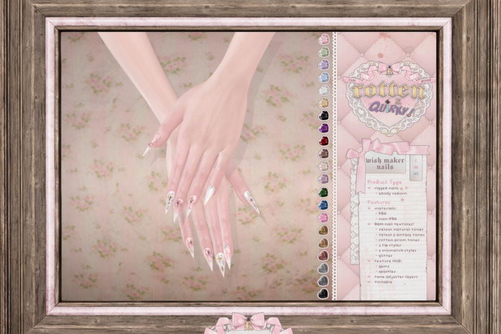 Wish Maker Nails - Reborn, L$399 each FP/L$999 MP