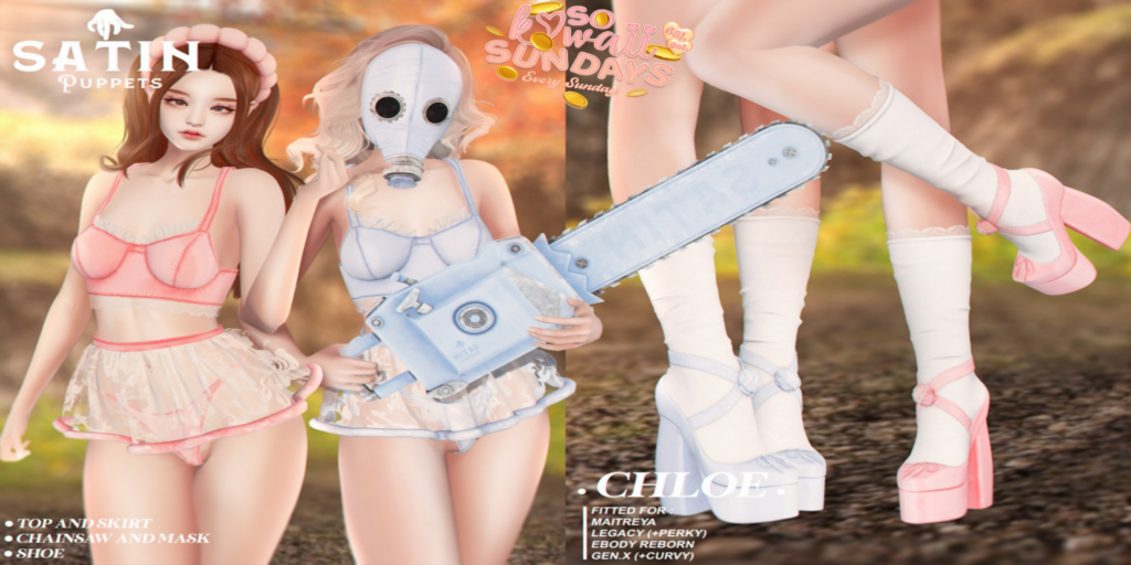 Chloe Set - GenX/Legacy/Maitreya/Reborn/+mods