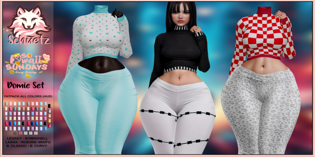 Domie Set - GenX/Legacy/MaitreyaX/Reborn/+mods