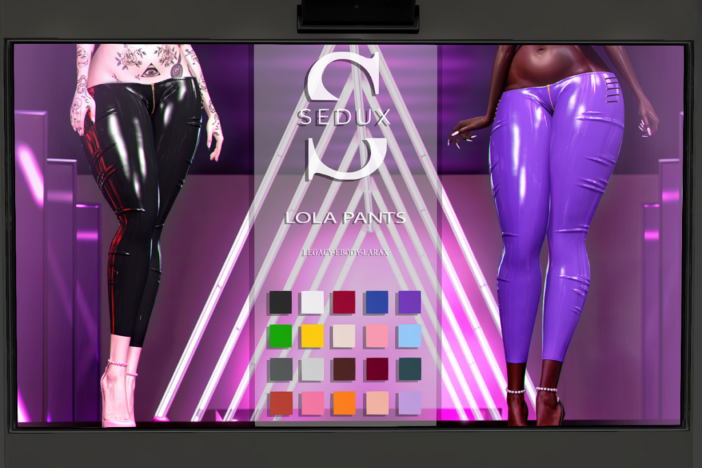Lola Pants - Legacy/MaitreyaX/Reborn, L$199 each/L$999 FP