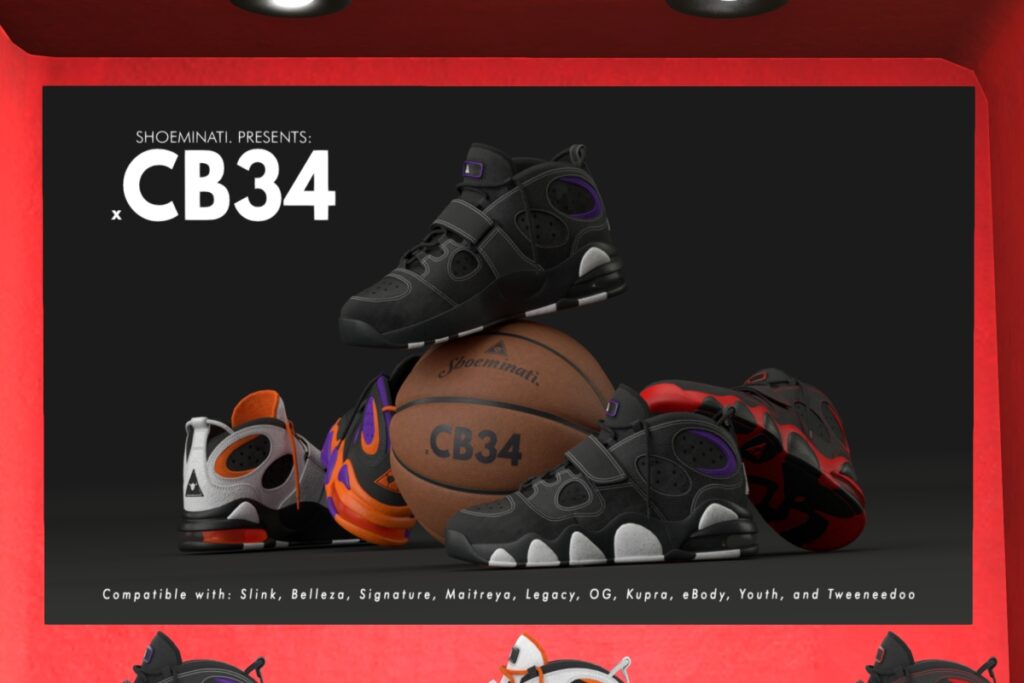 CB34 Sneakers - see ad for fits, L$350 each/L$950 FP
