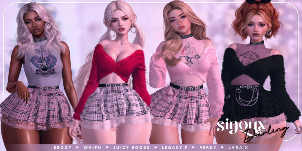 Darling Outfit - Legacy/MaitreyaX/Reborn/+mods	&lt;a href=&quot;https://maps.secondlife.com/secondlife/Raphael/85/186/2006&quot;&gt;Teleport&lt;/a&gt;
