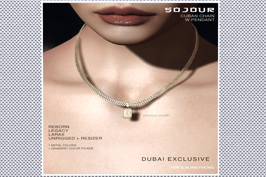 Cuban Chain - Legacy/MaitreyaX/Reborn, L$249