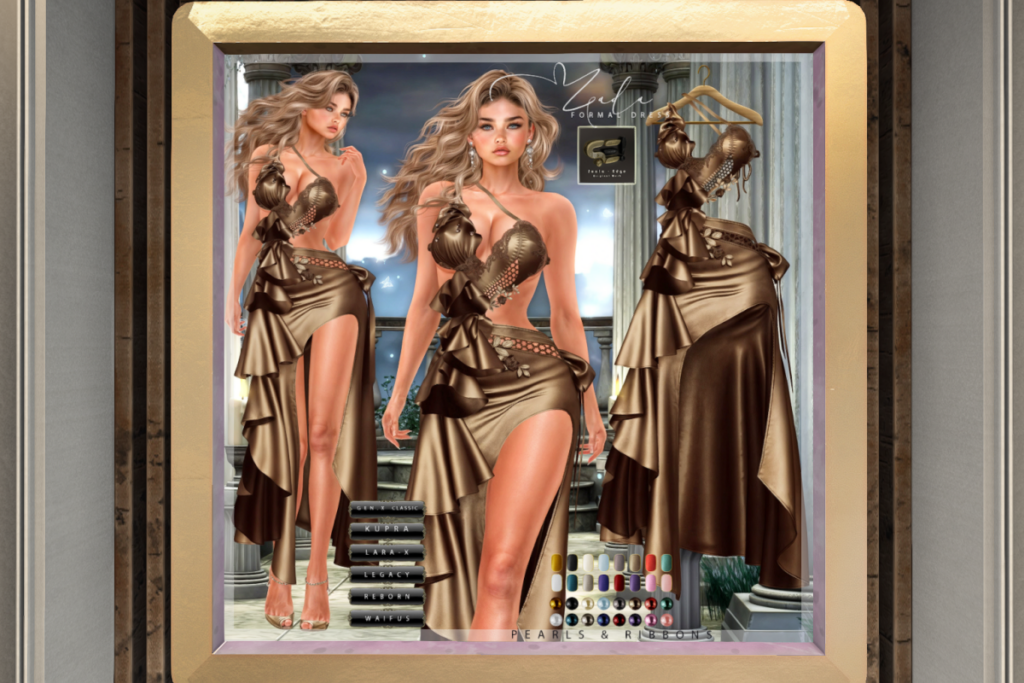 Zada Dress - GenX Classic/Inithium/Legacy/MaitreyaX/Reborn, L$500 each/L$3000 FP