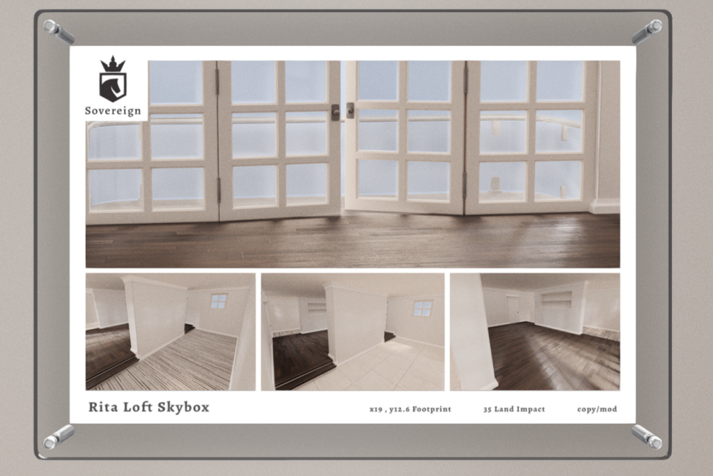 Rita Loft Skybox, L$550