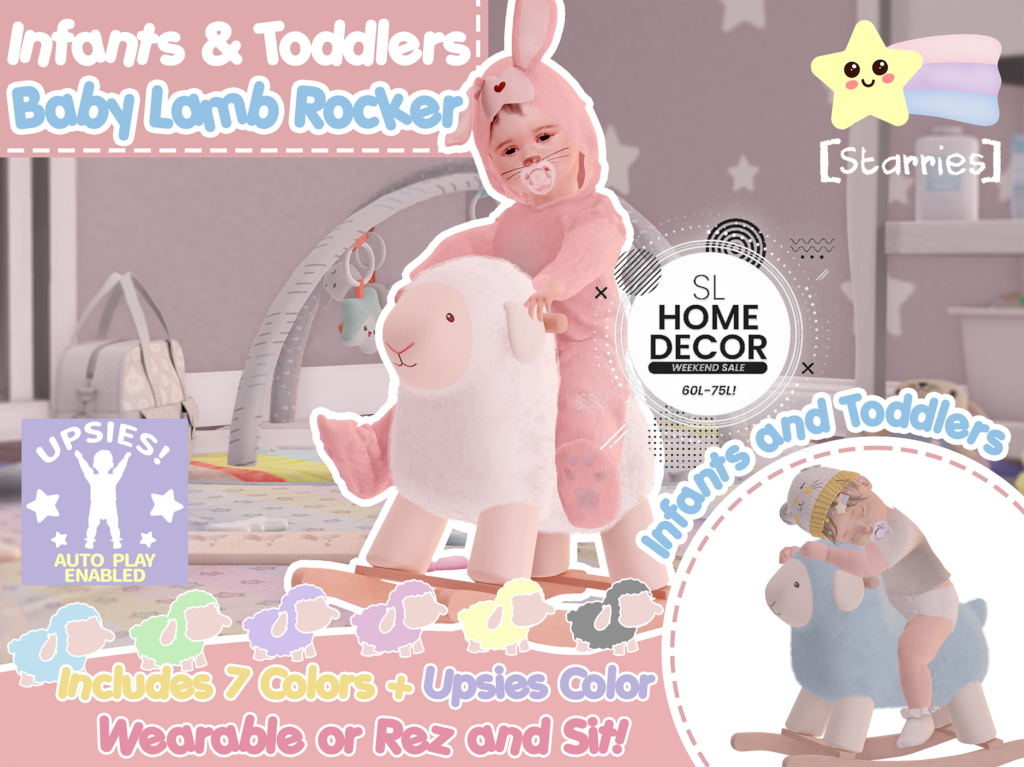 Infants &amp; Toddlers Baby Lamb Rocker