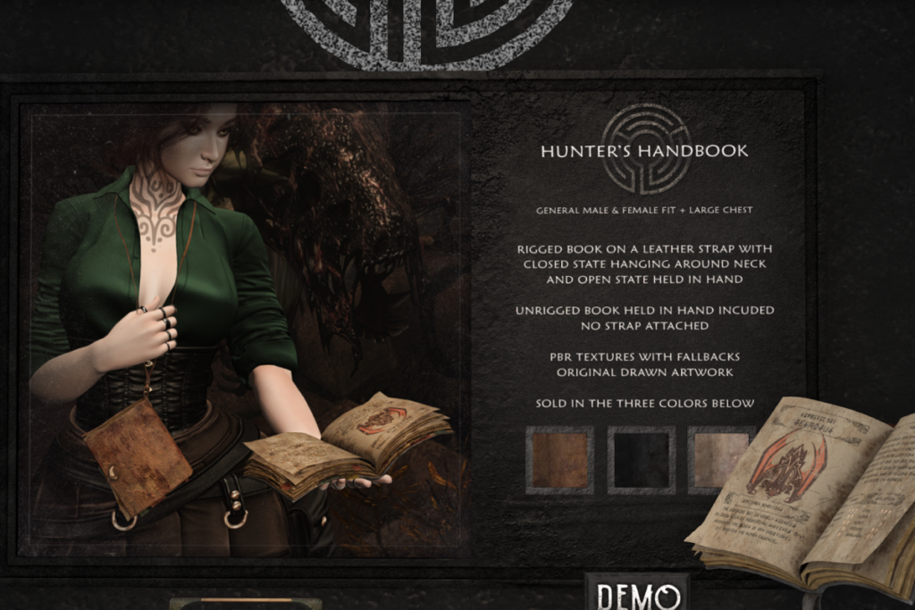 Hunter&#039;s Handbook, L$325 each