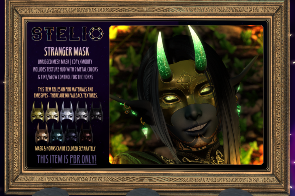 Stranger Mask, L$499