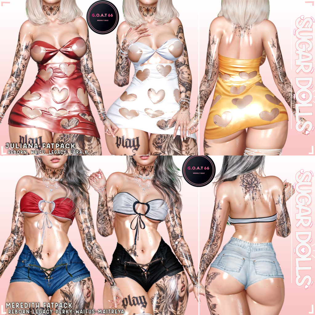 Juliana Dress - Legacy/MaitreyaX/Reborn/+mods | Meredith Set - Legacy/Maitreya/Reborn/+mods