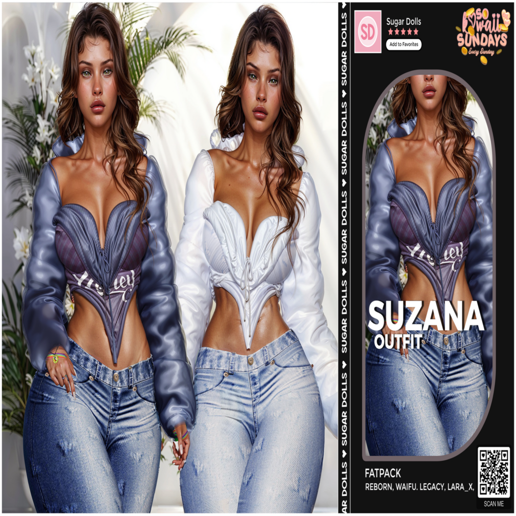 Suzana Outfit - Legacy/MaitreyaX/Reborn/+mods	&lt;a href=&quot;http://maps.secondlife.com/secondlife/Woodland%20Realm/189/185/23&quot;&gt;Teleport&lt;/a&gt;