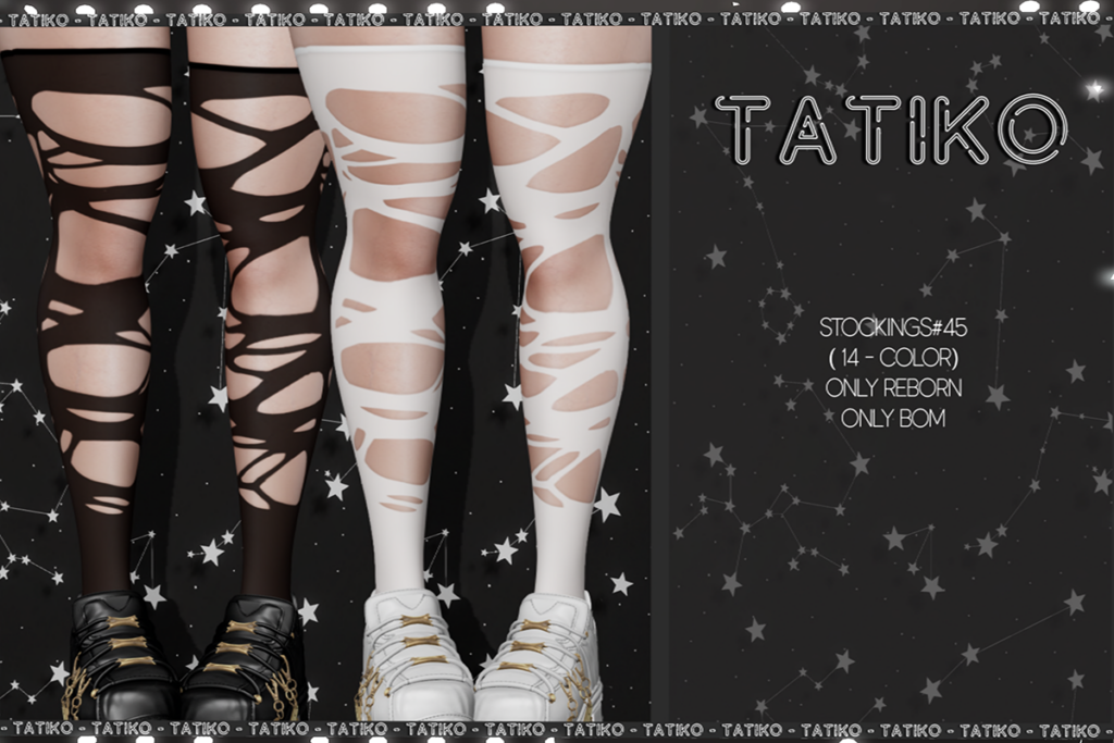 Stockings#45 - BOM/Reborn, L$300