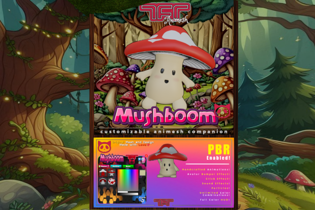Mushboom Animesh Companion, L$499