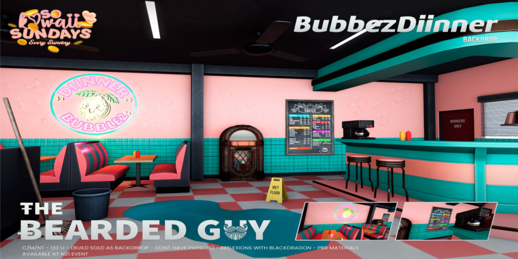Bubbez Diiner Backdrop	&lt;a href=&quot;http://maps.secondlife.com/secondlife/Moonwall/169/121/32&quot;&gt;Teleport&lt;/a&gt;
