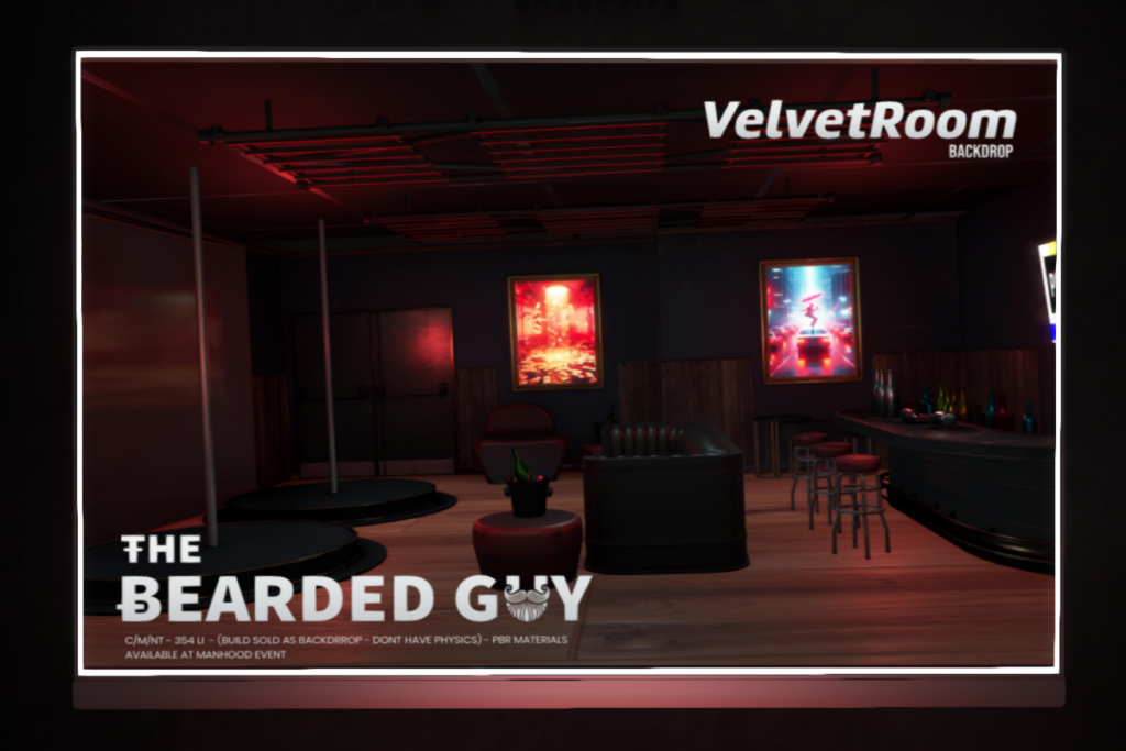 Velvet Room Backdrop, L$299
