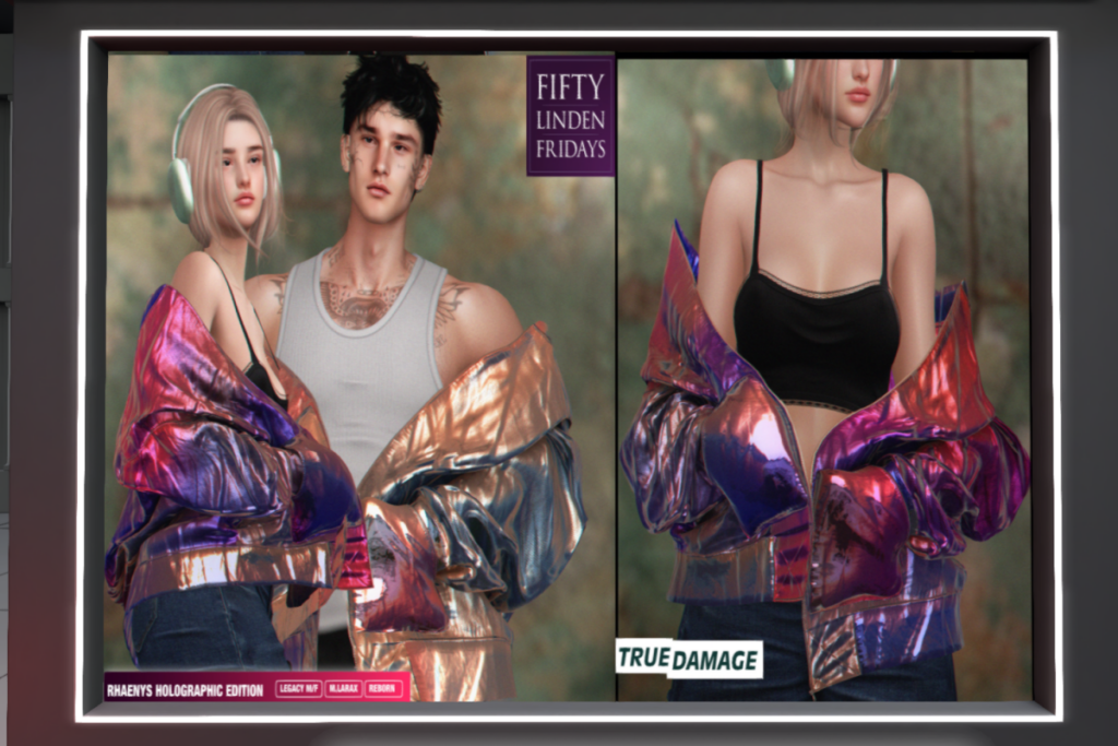 Rhaenys Jacket - Legacy F+M/MaitreyaX/Reborn	&lt;a href=&quot;http://maps.secondlife.com/secondlife/True%20Damage/103/104/1999&quot; target=&quot;_blank&quot;&gt;Teleport&lt;/a&gt;