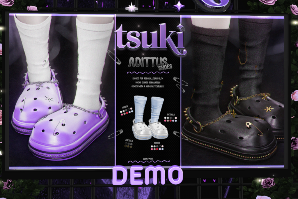 Adittus Shoes - Legacy F+M/Reborn, L$399