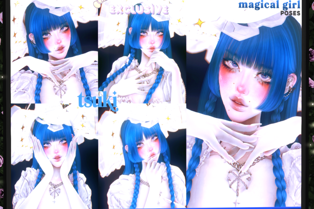 Magical Girl Poses, L$100 each/L$249 FP