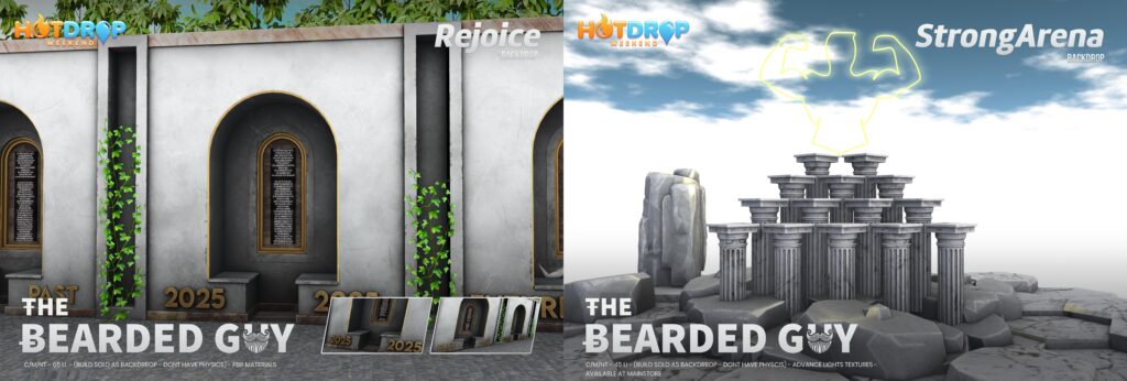 Rejoice &amp; Strong Arena Backdrops