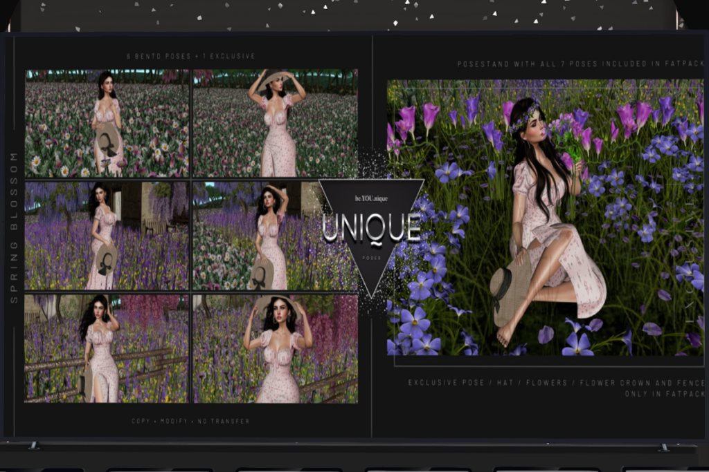 Spring Blossom Poses &amp; Props, L$149 each/L$499 FP