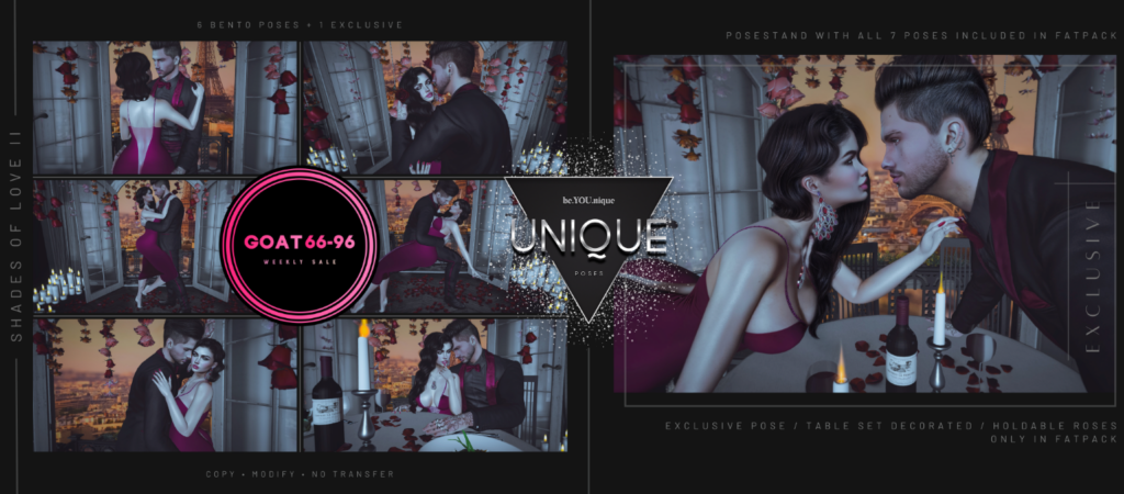 Shades of Love II Pose Set