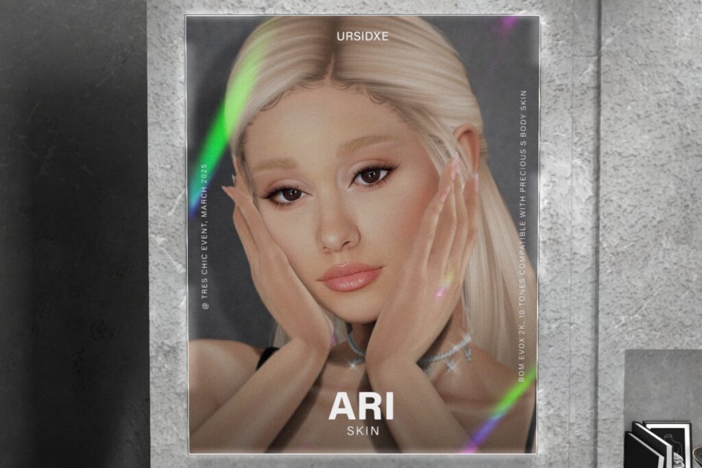 Ari Skin - EvoX, L$789 each/L$1499 FP