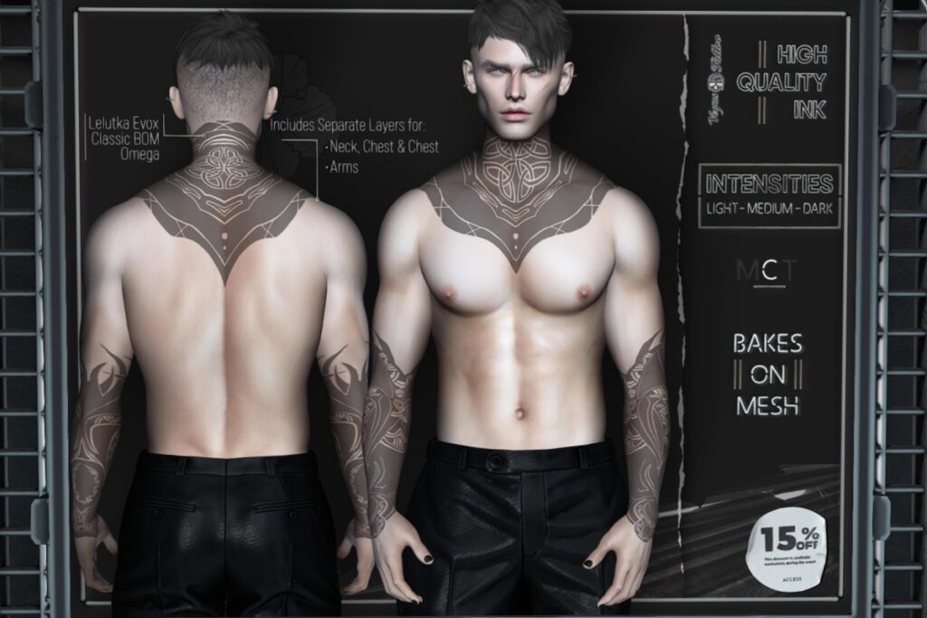 Fenrir 409 Tattoo, L$230