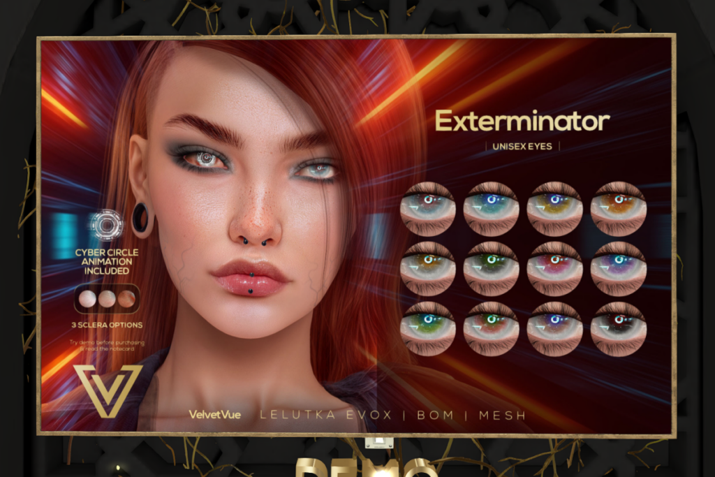 Exterminator Eyes - BOM/EvoX/Mesh, L$499