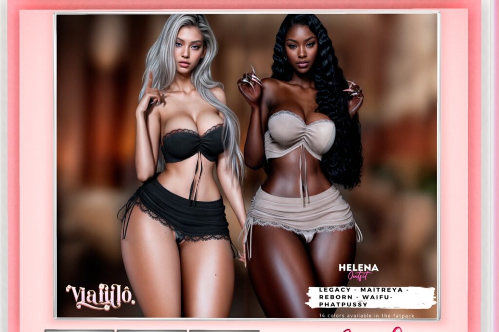 Helena Outfit - Legacy/Maitreya/Reborn/+mods, L$190 each/L$950 each FP