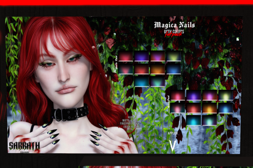 Magica Nails - Reborn, L$444 FP