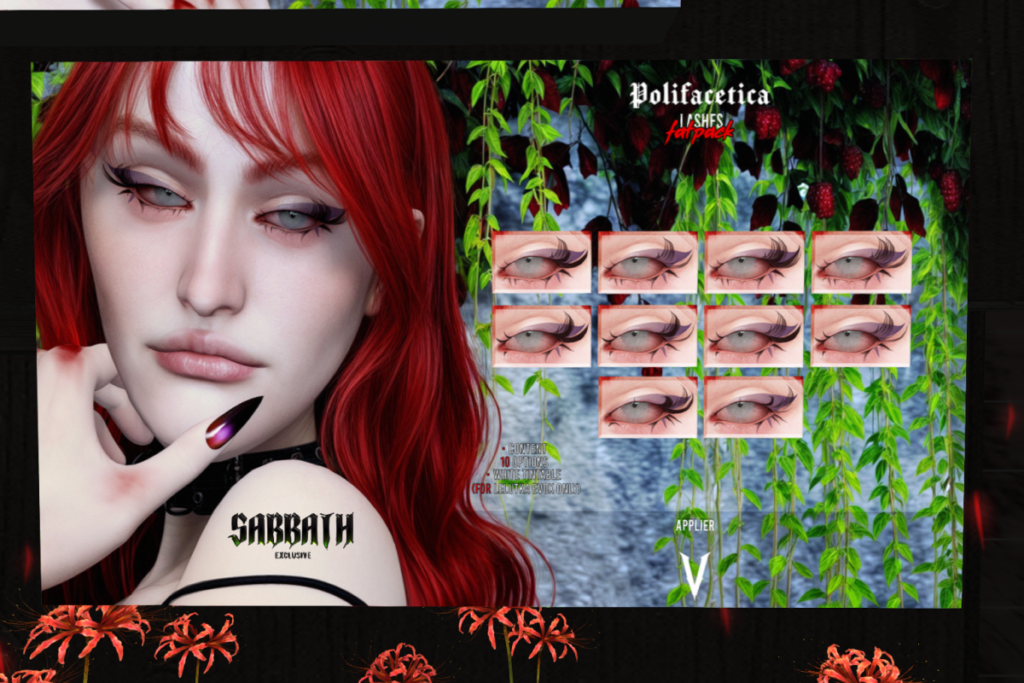 Polifacetica Lashes - EvoX, L$444 FP