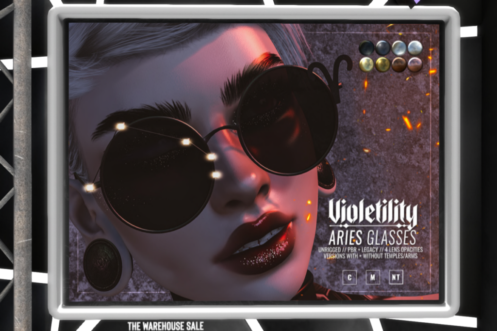 Aries Glasses, L$224