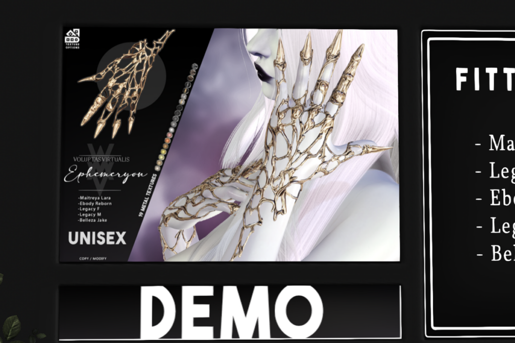 Ephemery - Jake/Legacy M+F/Maitreya/Reborn, L$400