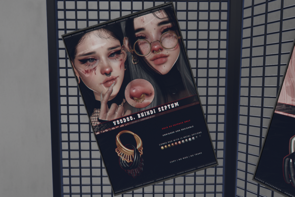 Bhindi Septum	&lt;a href=&quot;http://maps.secondlife.com/secondlife/The%20Conjuring/126/130/1701&quot; target=&quot;_blank&quot;&gt;Teleport&lt;/a&gt;