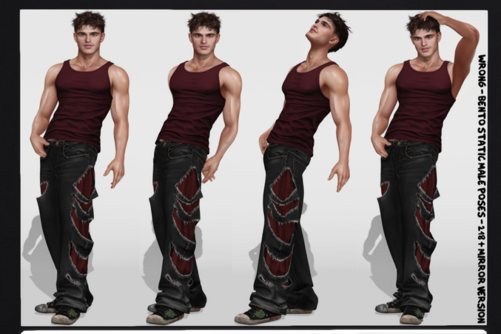 Bento Male Poses 218, L$200