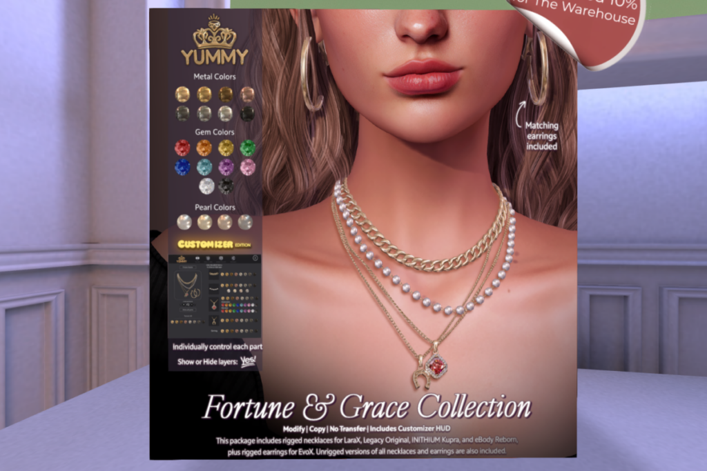 Fortune &amp; Grace Set - EvoX/Inithium/Legacy/MaitreyaX/Reborn, L$375