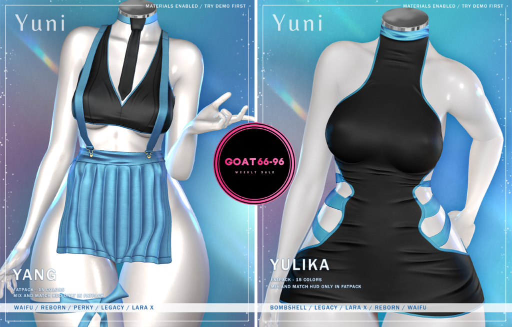 Yang and Yulika Sets - Legacy/MaitreyaX/Reborn/+mods