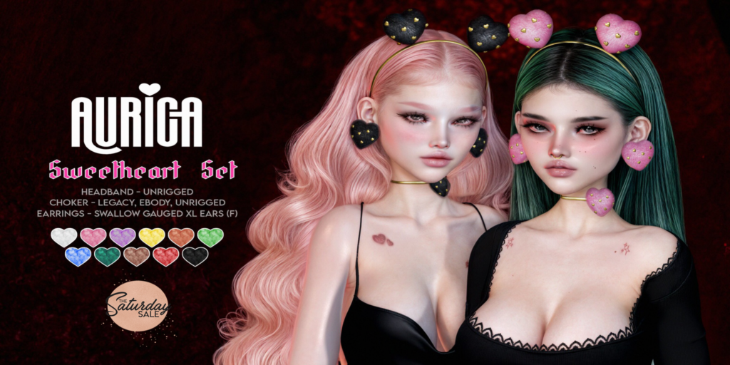 Sweetheart Set - Legacy/Reborn/Swallow Gauged XL	&lt;a href=&quot;http://maps.secondlife.com/secondlife/Crystal%20Isle/168/140/60&quot; target=&quot;_blank&quot;&gt;Teleport&lt;/a&gt;