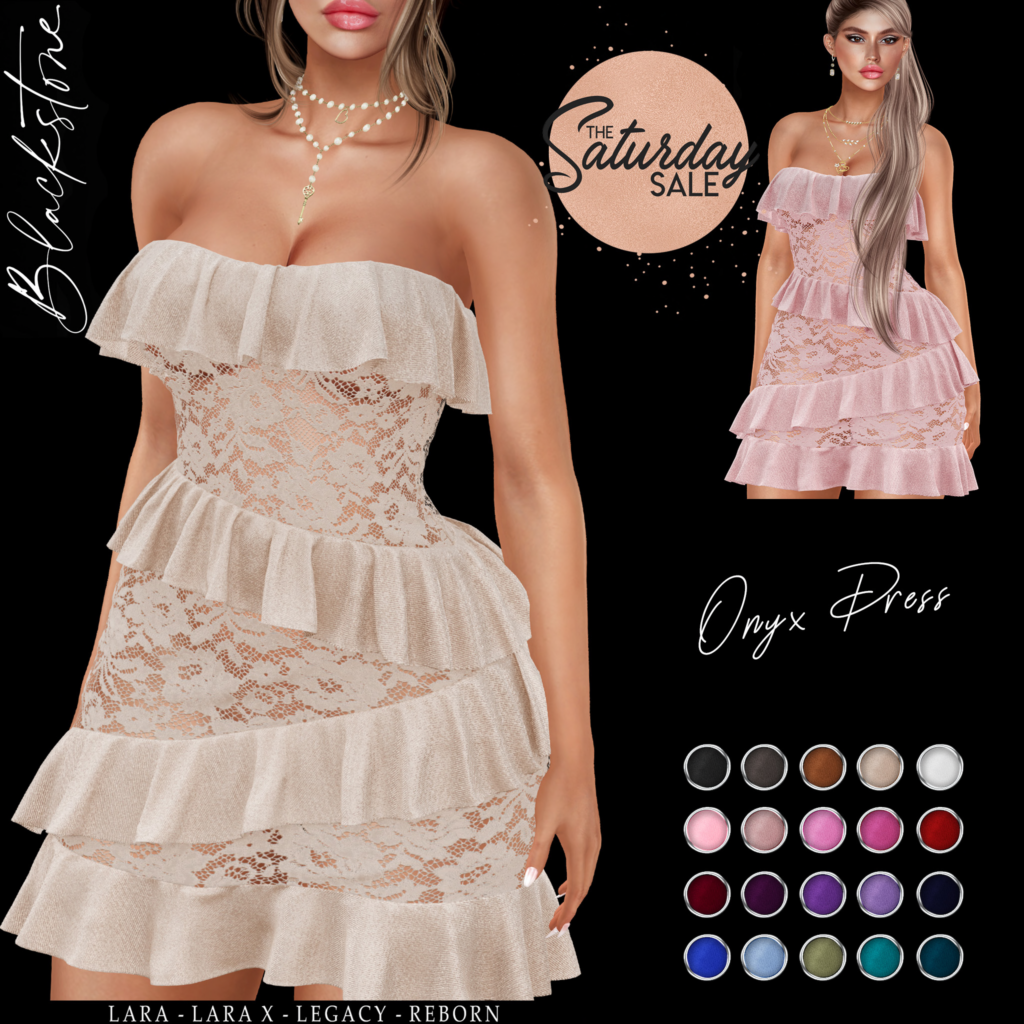 Onyx Dress - Legacy/Maitreya/Reborn/+mods	&lt;a href=&quot;http://maps.secondlife.com/secondlife/Fine/128/98/22&quot; target=&quot;_blank&quot;&gt;Teleport&lt;/a&gt;