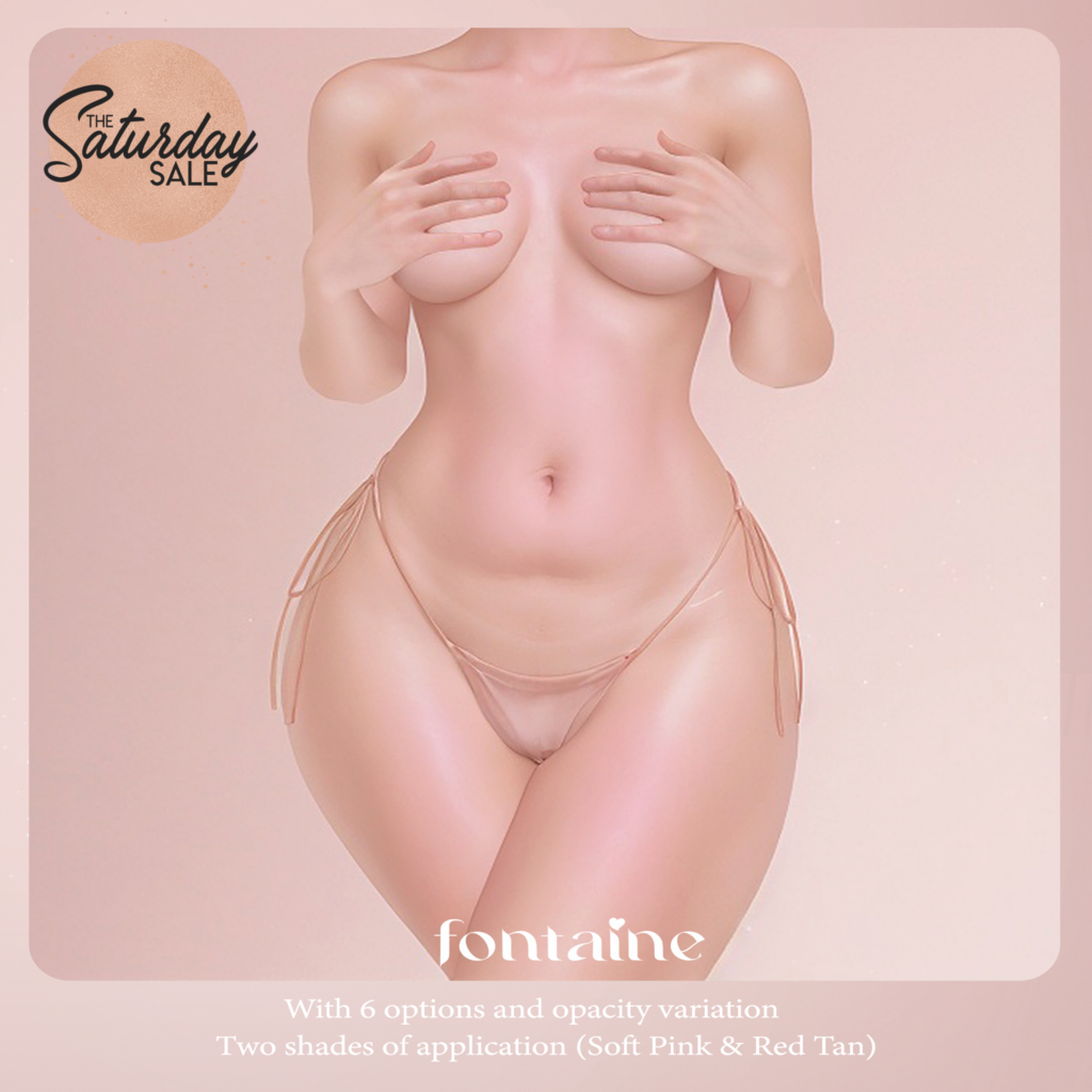 Sunkiss Body Blush Collection - BOM	&lt;a href=&quot;https://maps.secondlife.com/secondlife/VELOUR/66/140/83&quot; target=&quot;_blank&quot;&gt;Teleport&lt;/a&gt;
