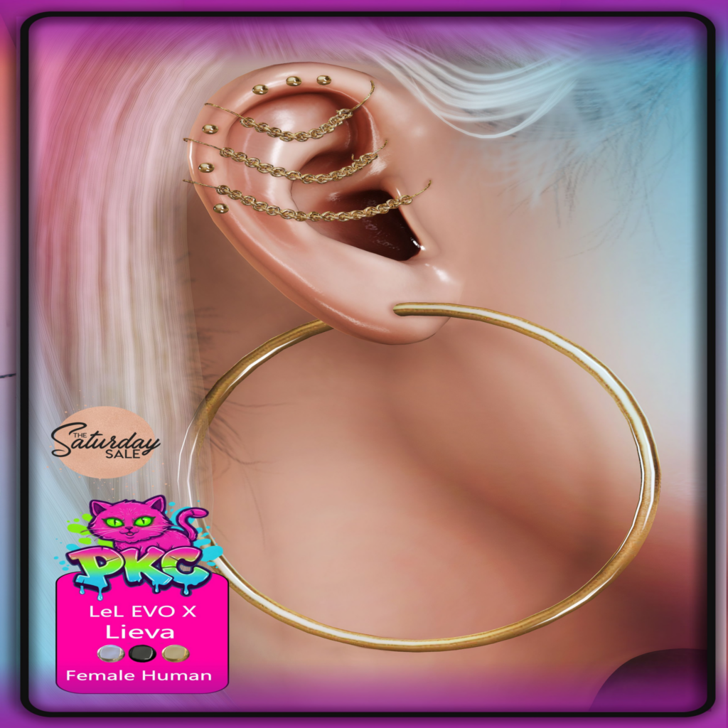 Lieva Earrings - EvoX	&lt;a href=&quot;http://maps.secondlife.com/secondlife/Forbidden%20Paradise/212/209/22&quot; target=&quot;_blank&quot;&gt;Teleport&lt;/a&gt;