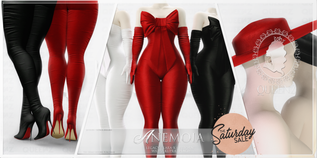 Anemoia Collection - Legacy/MaitreyaX/Reborn/+mods	&lt;a href=&quot;https://maps.secondlife.com/secondlife/QUEENZ/110/117/25&quot; target=&quot;_blank&quot;&gt;Teleport&lt;/a&gt;
