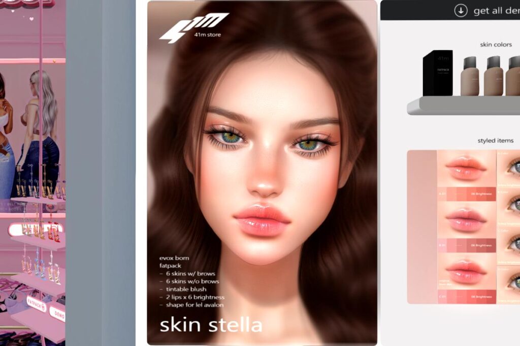 Stella Skin - EvoX, L$799 each/L$2099 FP