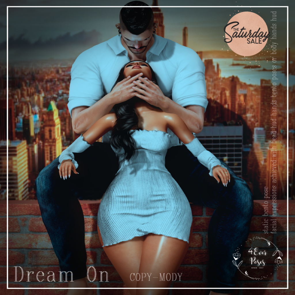 Dream On Couples Pose	&lt;a href=&quot;http://maps.secondlife.com/secondlife/Famous/182/225/3701&quot;&gt;Teleport&lt;/a&gt;
