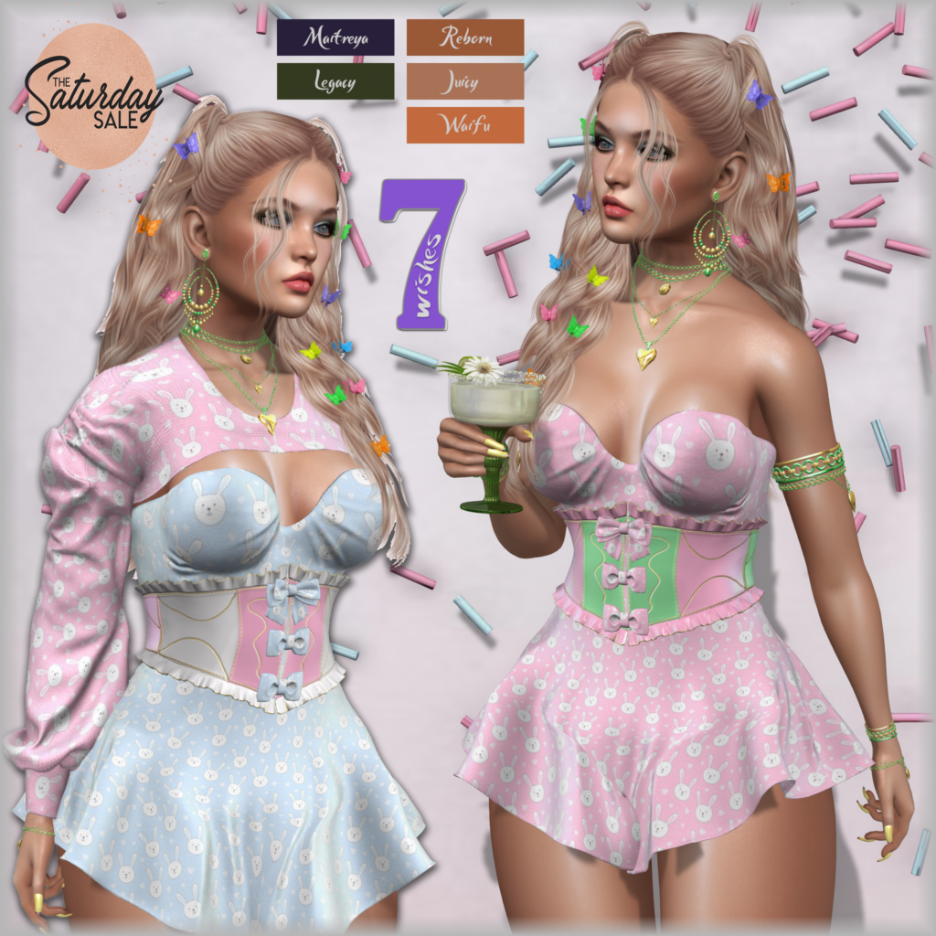 Phedre Bunbuns Outfit - Legacy/Maitreya/Reborn/+mods	&lt;a href=&quot;http://maps.secondlife.com/secondlife/Leather%20and%20Lace/222/42/25&quot;&gt;Teleport&lt;/a&gt;