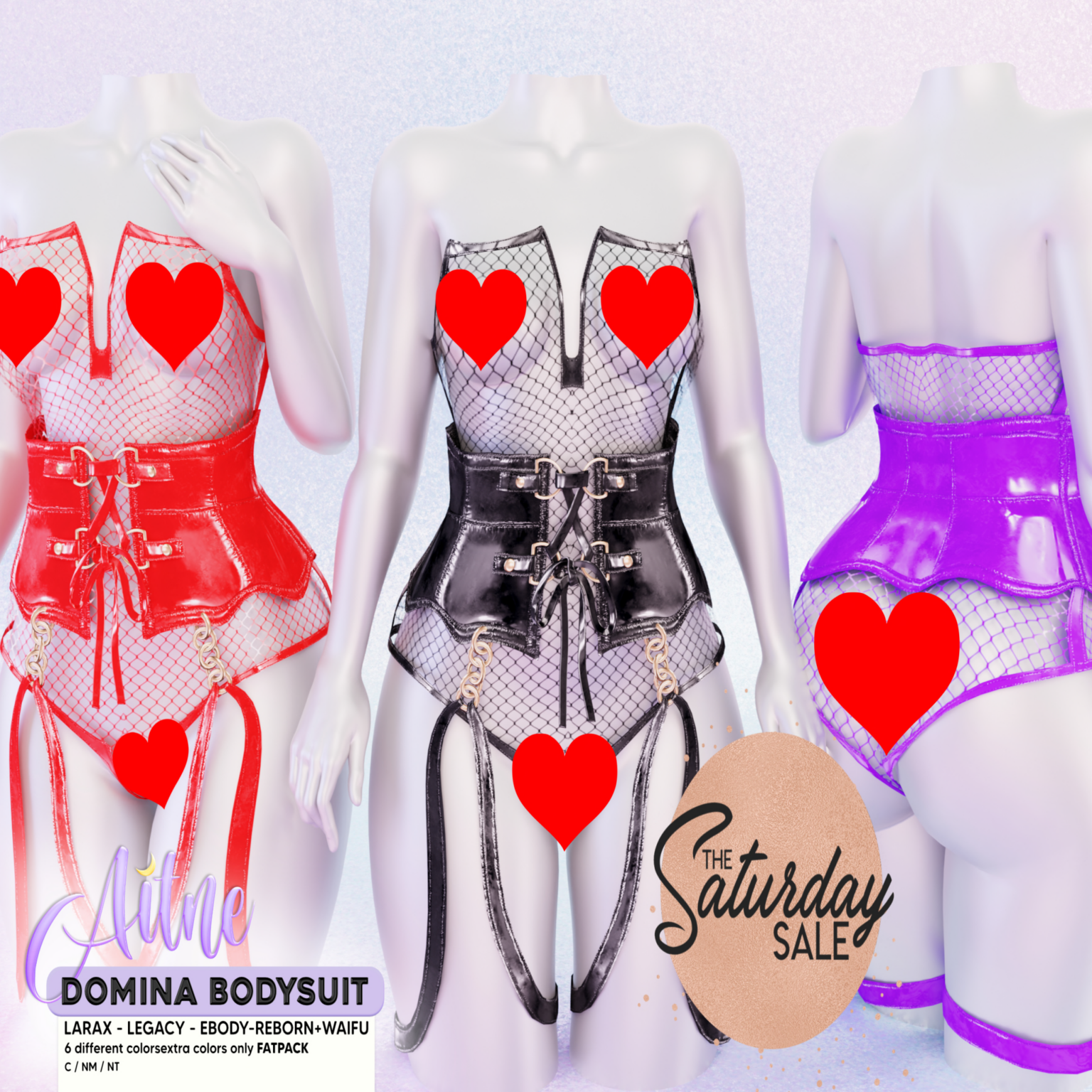 Domina Bodysuit - Legacy/MaitreyaX/Reborn/+mods	&lt;a href=&quot;https://maps.secondlife.com/secondlife/Pegasus%20Cove/51/58/1057&quot;&gt;Teleport&lt;/a&gt;