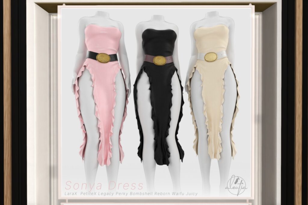 Sonya Dress - Legacy/MaitreyaX/Reborn/+mods, L$399 each body pack
