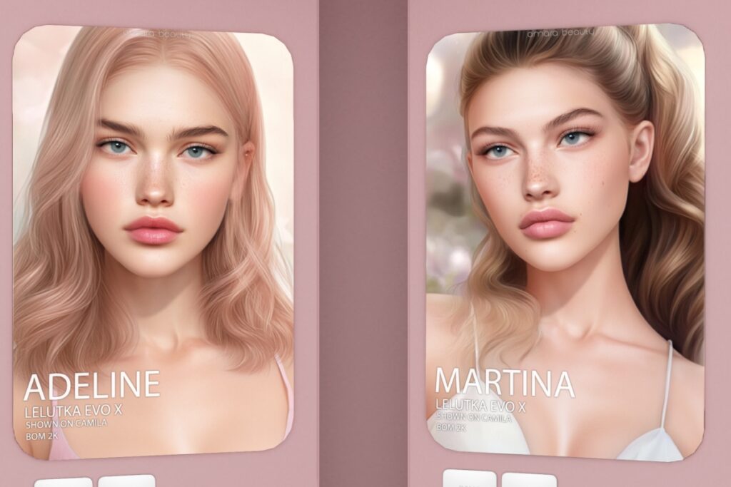 Adeline Skin &amp; Martina Skin - EvoX, L$849 each/L$3999 each FP