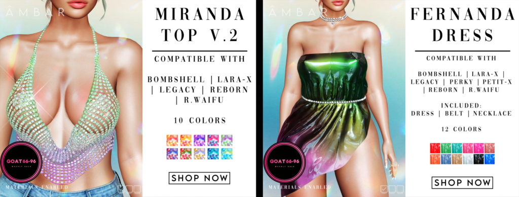 Miranda Top and Fernanda Dress - Legacy/MaitreyaX/Reborn/+mods