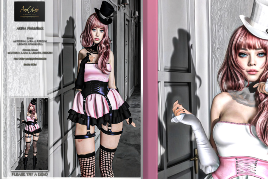 Akira Dress - Legacy/MaitreyaX/Reborn/+mods, L$120-L$199 each/L$250-L$1115 each FP